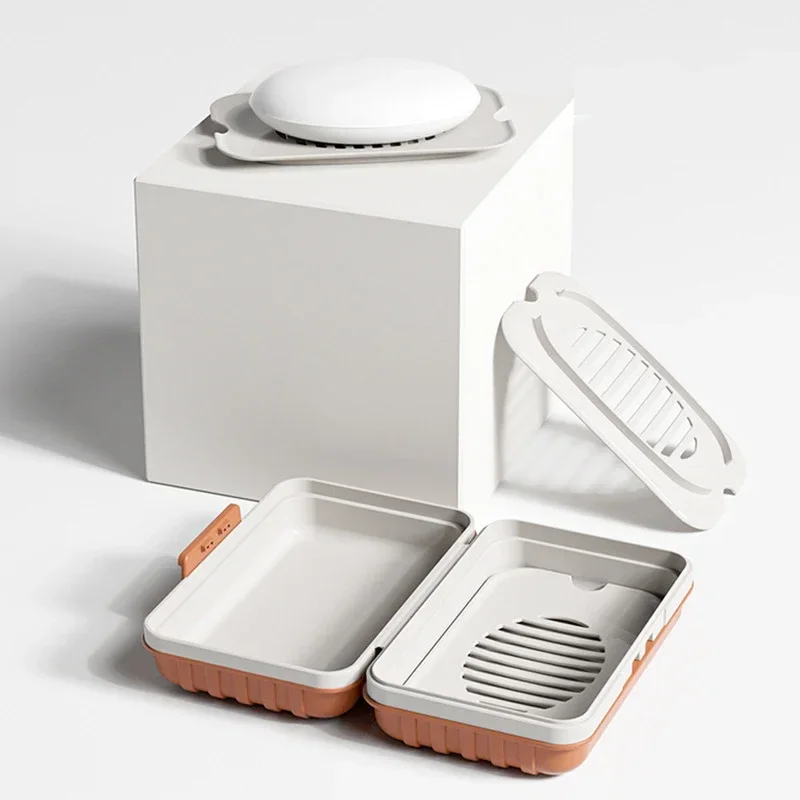 Plastic Soap Dish with Lid for - огляд і ціна Home Essentials Bathroom Storage