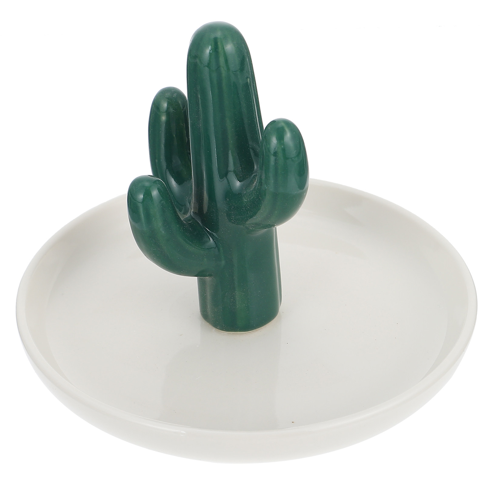 1Pcs Premium Ceramic Cactus Je - огляд і ціна Home Bathroom Organizer