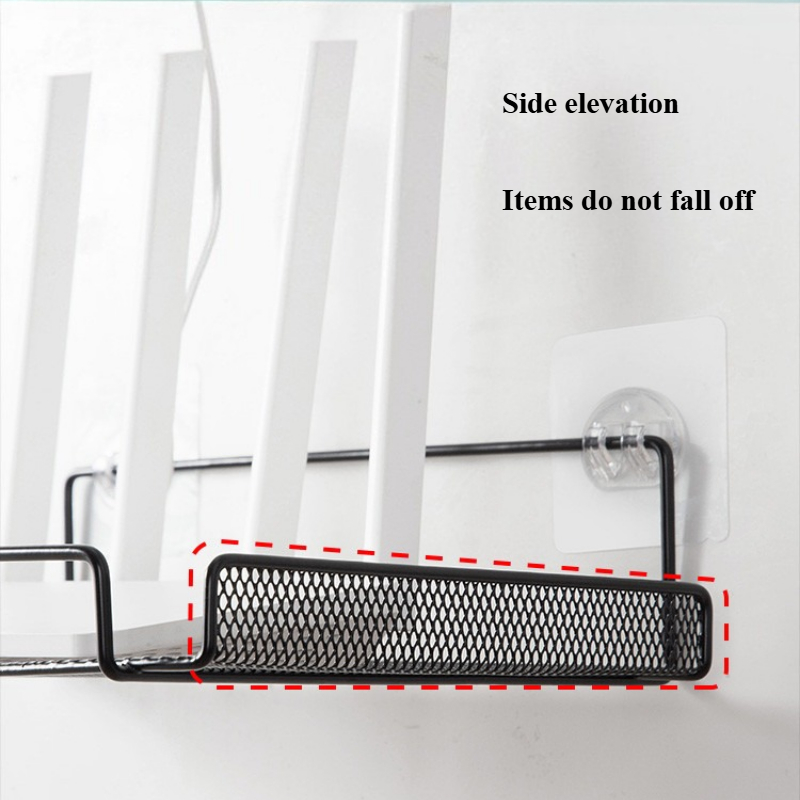 No‑Drill Wall Mount Router She - огляд і ціна Home Bathroom Organizer