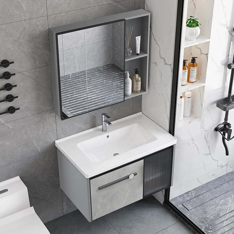 Waterproof Bathroom Cabinet wi - огляд і ціна Home Bathroom Vanity Combo