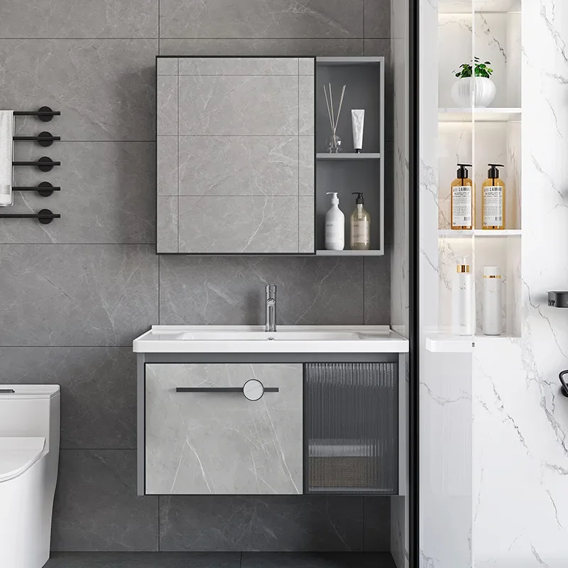 Waterproof Bathroom Cabinet wi - огляд і ціна Home Bathroom Vanity Combo