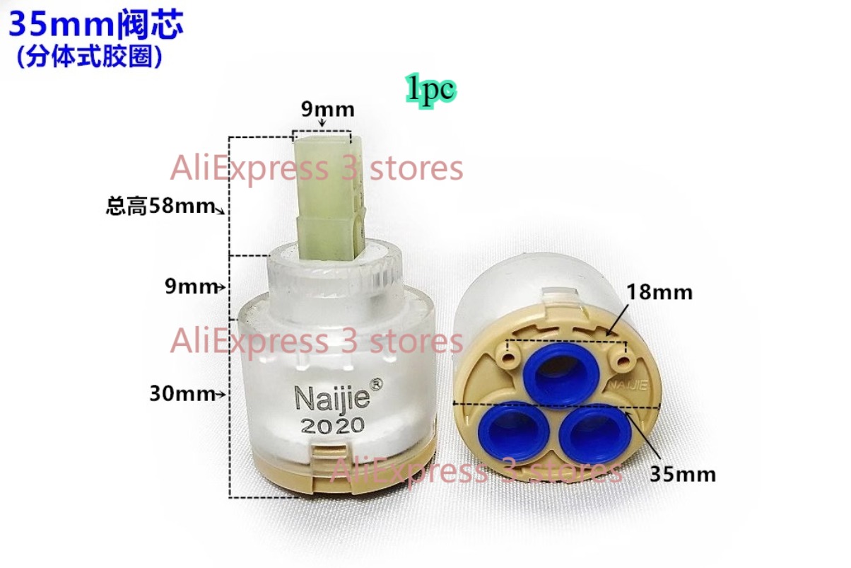 1pcs 28mm/35mm/40mm Water Mixe - огляд і ціна Basin Mixer Tap