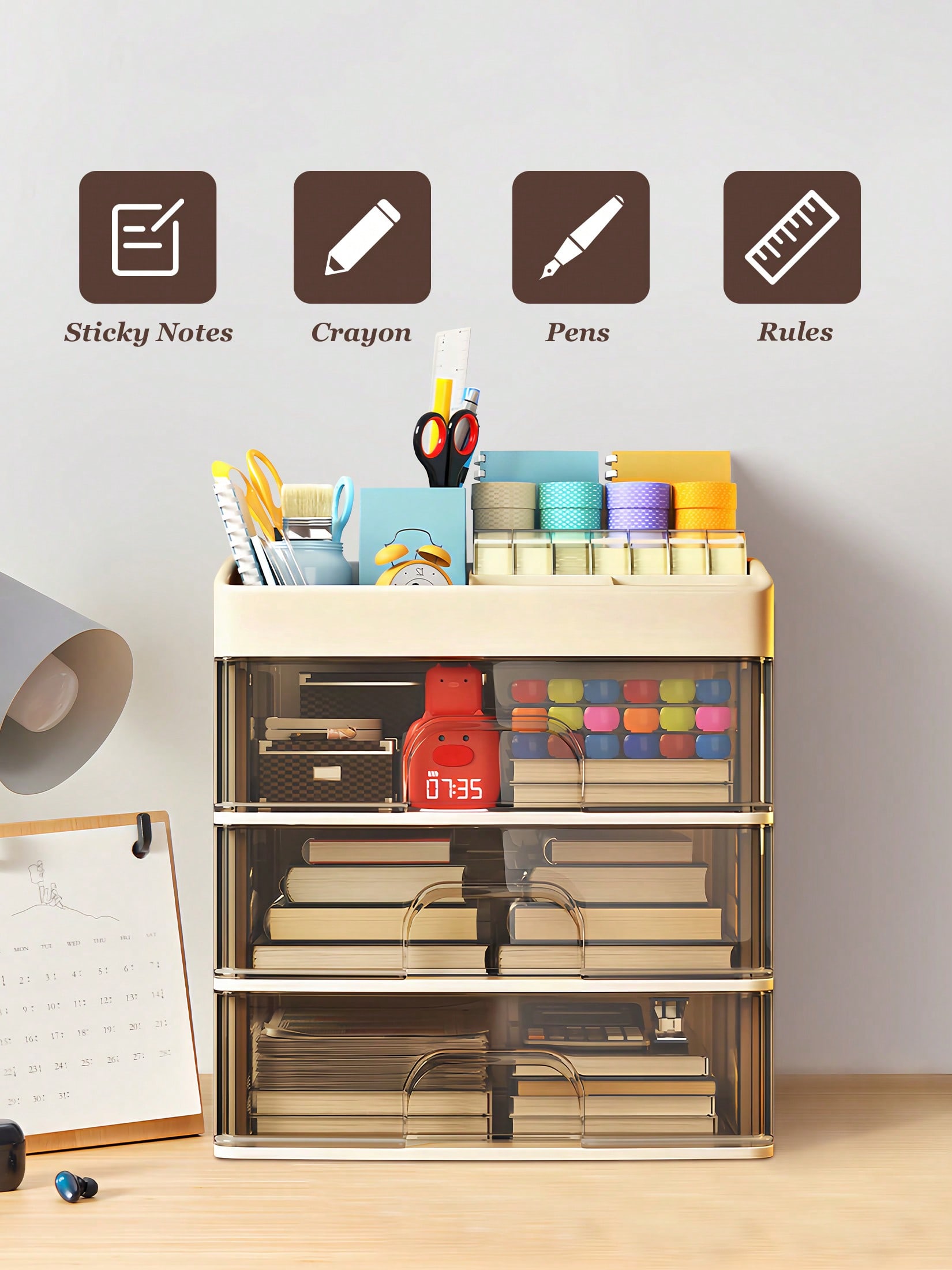 Makeup Organizer, Make Up Stor - огляд і ціна Home Essentials Bathroom Storage