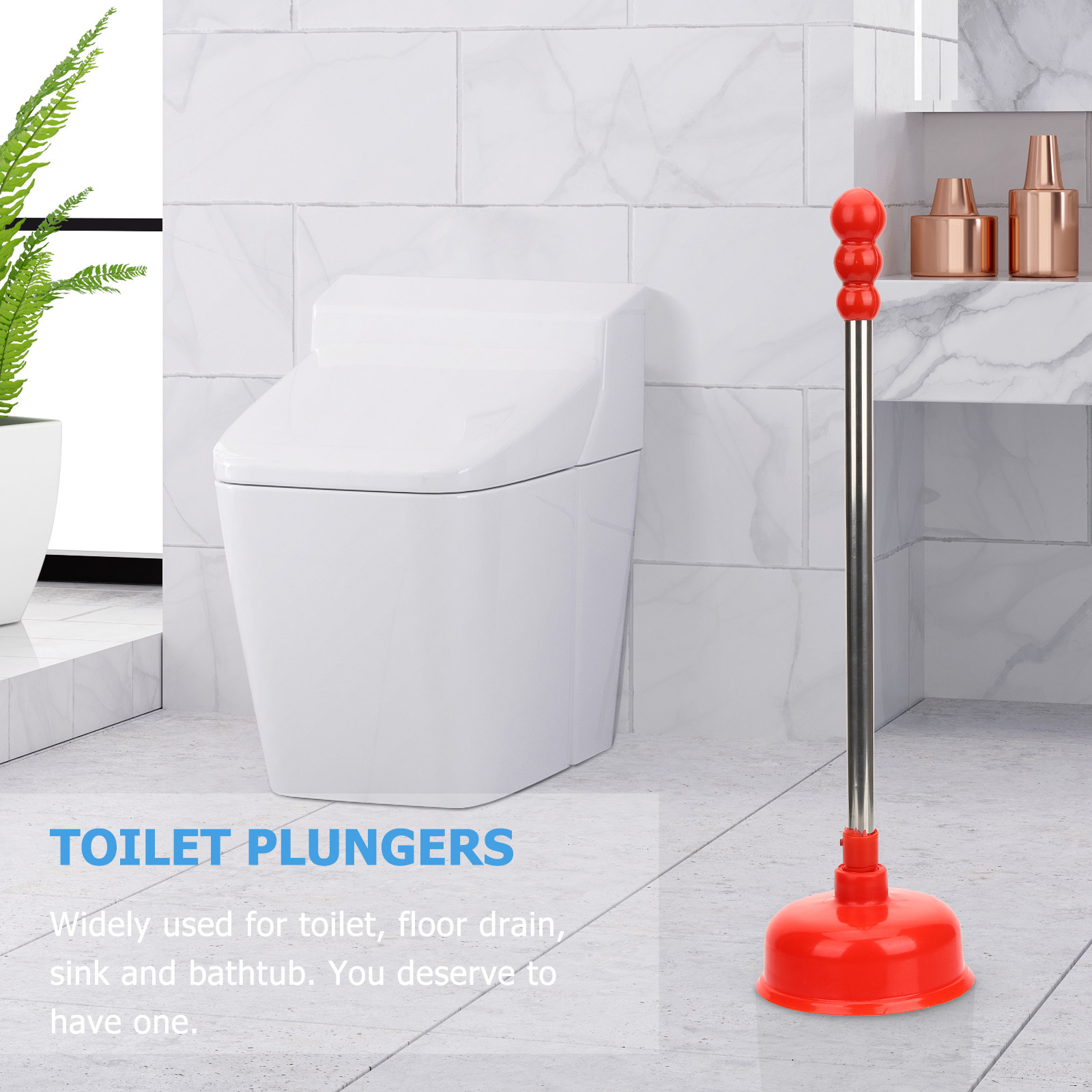 Efficient Long Handle Toilet P - огляд і ціна Plunger Toilet