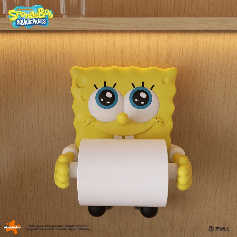 Cute SpongeBob Toilet Paper Ho - огляд і ціна Home Edit Bathroom Storage