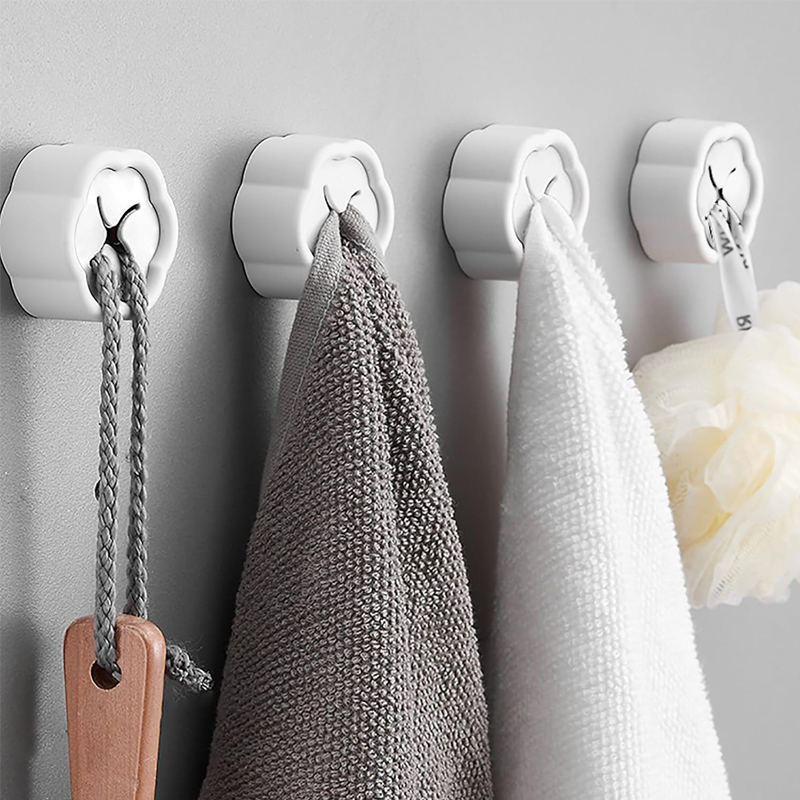 6PCS Self Adhesive Towel Holde - огляд і ціна Home Bathroom Organizer