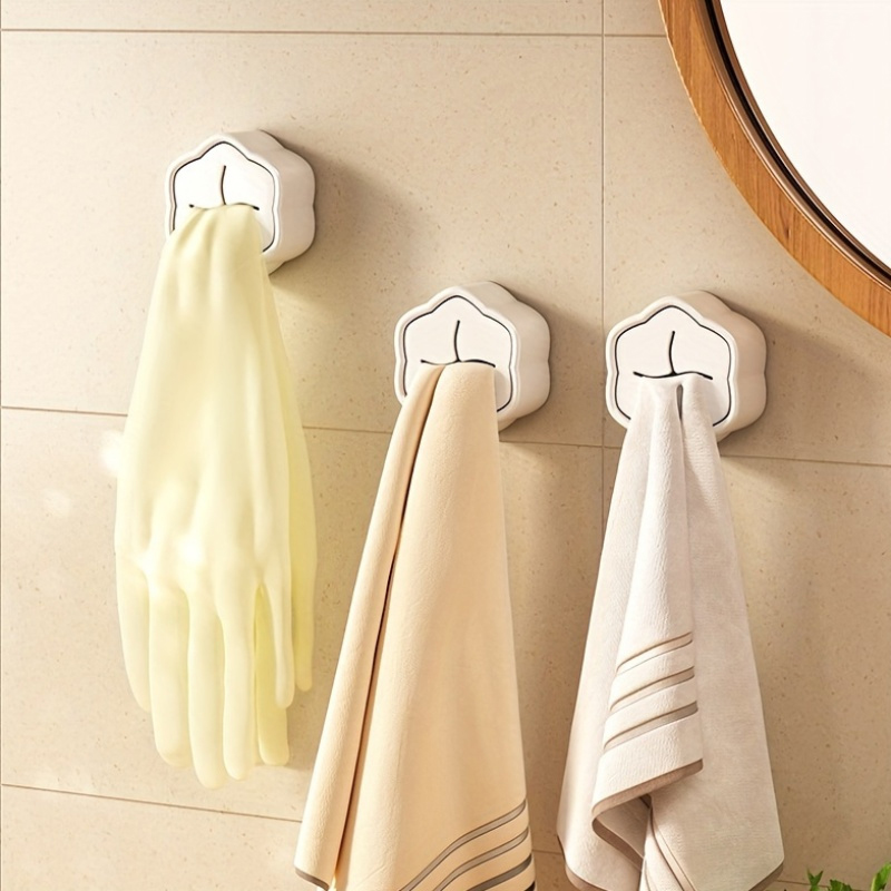 6PCS Self Adhesive Towel Holde - огляд і ціна Home Bathroom Organizer